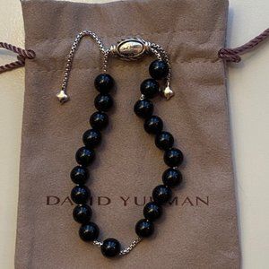 David Yurman Spiritual Bead Bracelet Black Onyx